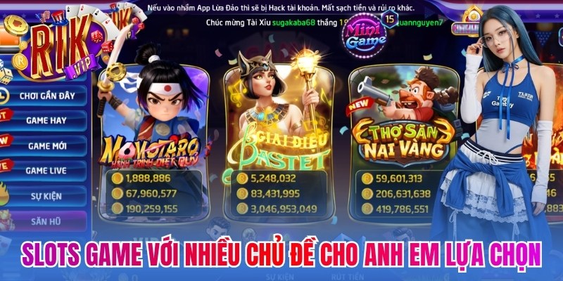 Trang chủ 15 Slots game với nhiều chủ đề thú vị cho anh em lựa chọn