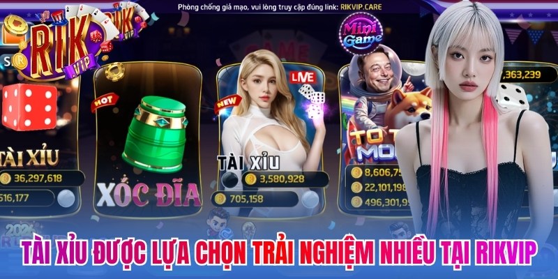 Trang chủ 16 Tài xỉu - Hình thức được lựa chọn trải nghiệm nhiều nhất tại Rikvip